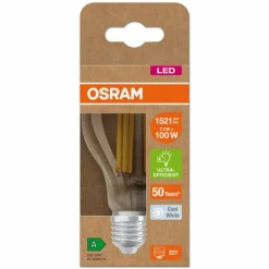Luminaires Osram E27 LED 7.2 Watt blanc neutre 1521 Lumen