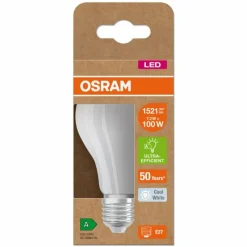 Luminaires Osram E27 LED 7.2 Watt blanc neutre 1521 Lumen