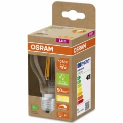 Luminaires Osram E27 LED 5.7 Watt blanc chaud dimmable 1055 Lumen