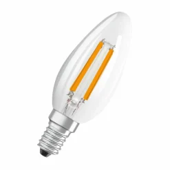 Luminaires Osram E14 LED 2.9 Watt blanc chaud dimmable 470 Lumen