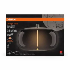 Luminaires Osram E27 LED 4 Watt blanc chaud 60 Lumen