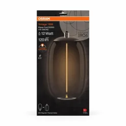 Luminaires Osram E27 LED 4 Watt blanc chaud 120 Lumen