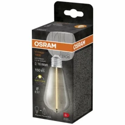 Luminaires Osram E27 LED 2.2 Watt blanc chaud 150 Lumen