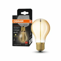 Luminaires Osram E27 LED 1.8 Watt blanc chaud 80 Lumen