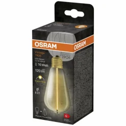 Luminaires Osram E27 LED 2.2 Watt blanc chaud 120 Lumen