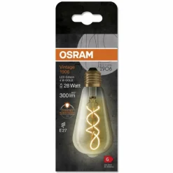 Luminaires Osram E27 LED 4 Watt blanc chaud 300 Lumen
