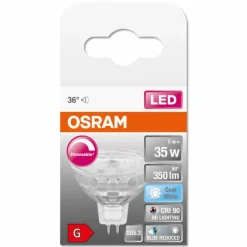 Luminaires Osram GU5.3 LED 5 Watt blanc neutre dimmable 350 Lumen
