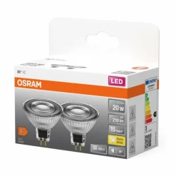 Luminaires Osram LED 2.6 Watt blanc chaud 210 Lumen