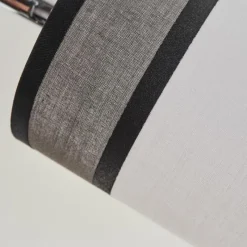 Lampes En Tissu-hofstein Lundegaard Plafonnier, Spot de plafond Chrome, 1 lumière