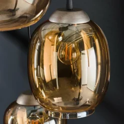 hofstein lustre Balanka Anthracite, 5 lumières