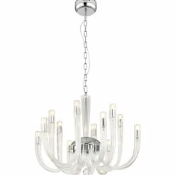 Luminaires Globo Lighting Lustre Globo AKKO Clair, 12 lumières