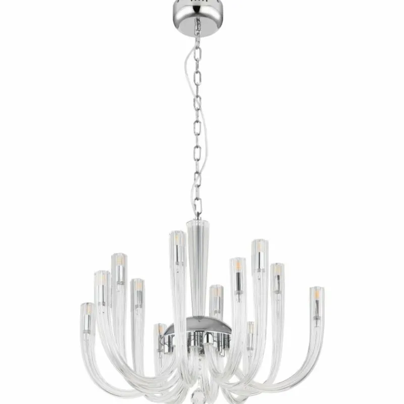 Luminaires Globo Lighting Lustre Globo AKKO Clair, 12 lumières