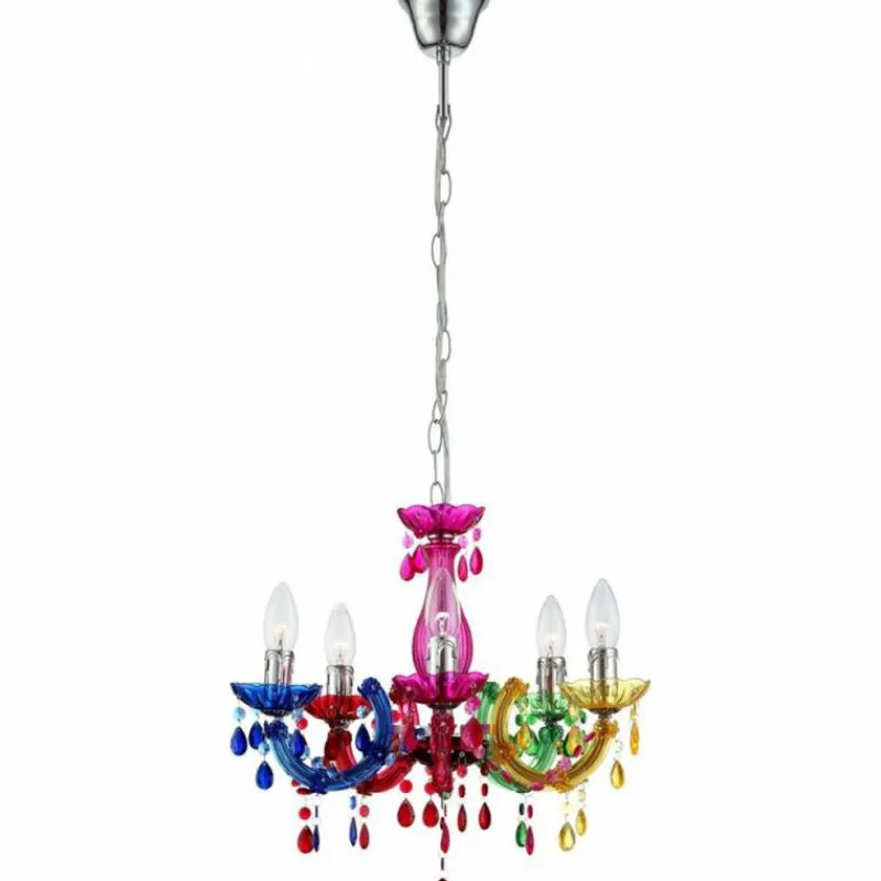 Luminaires Globo Lighting Lustre Globo Multicolore, 5 lumières* Lustres