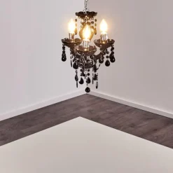 hofstein Lustre Malmback Noir, 3 lumières* Lustres