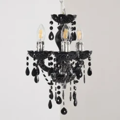 hofstein Lustre Malmback Noir, 3 lumières* Lustres