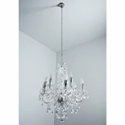 Luminaires Reality Lustre Reality Transparent, 9 lumières