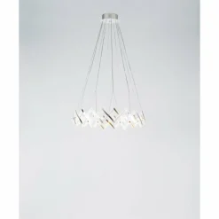 Luminaires Serien Lighting Lustre Serien Lighting ZOOM Acier inoxydable, 20 lumières* Lustres