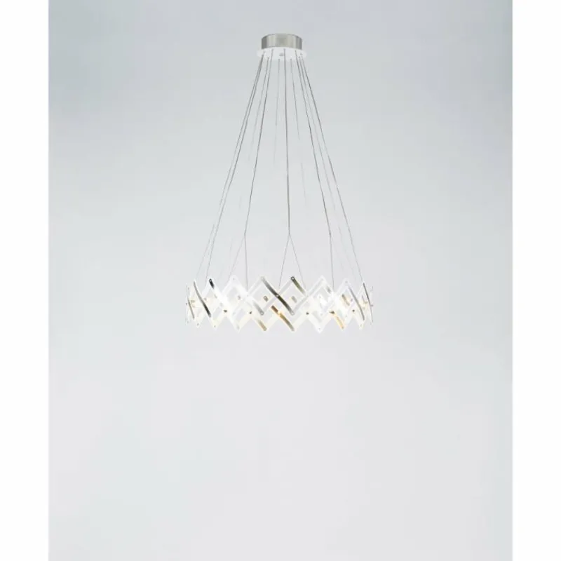 Luminaires Serien Lighting Lustre Serien Lighting ZOOM Acier inoxydable, 20 lumières* Lustres
