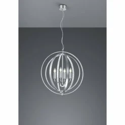 Lampe Turque-Luminaires Trio Lustre Trio CANDELA Aluminium, 4 lumières