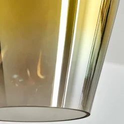 Lampes Dorées-hofstein Lutarp Suspension, Suspension, Suspension grappe Or, Clair, Cuivré, Fumé, 3 lumières