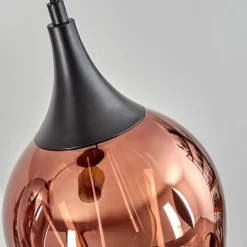 Lampes Dorées-hofstein Lutarp Suspension, Suspension, Suspension grappe Or, Clair, Cuivré, Fumé, 3 lumières