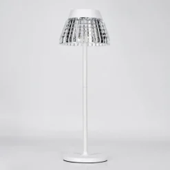 hofstein Macos Lampe de bureau, Lampe à poser, Liseuse LED Blanc, 1 lumière* Éclairage Led