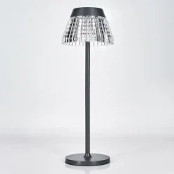 hofstein Macos Lampe de bureau, Lampe à poser, Liseuse LED Anthracite, 1 lumière