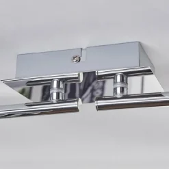 hofstein Madel Plafonnier, Spot de plafond Chrome, Nickel mat, 4 lumières* Spots Et Projecteurs