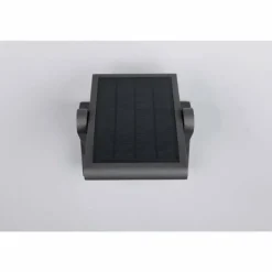 Luminaires Trio Malawi Applique murale LED Anthracite, 1 lumière, Détecteur de mouvement