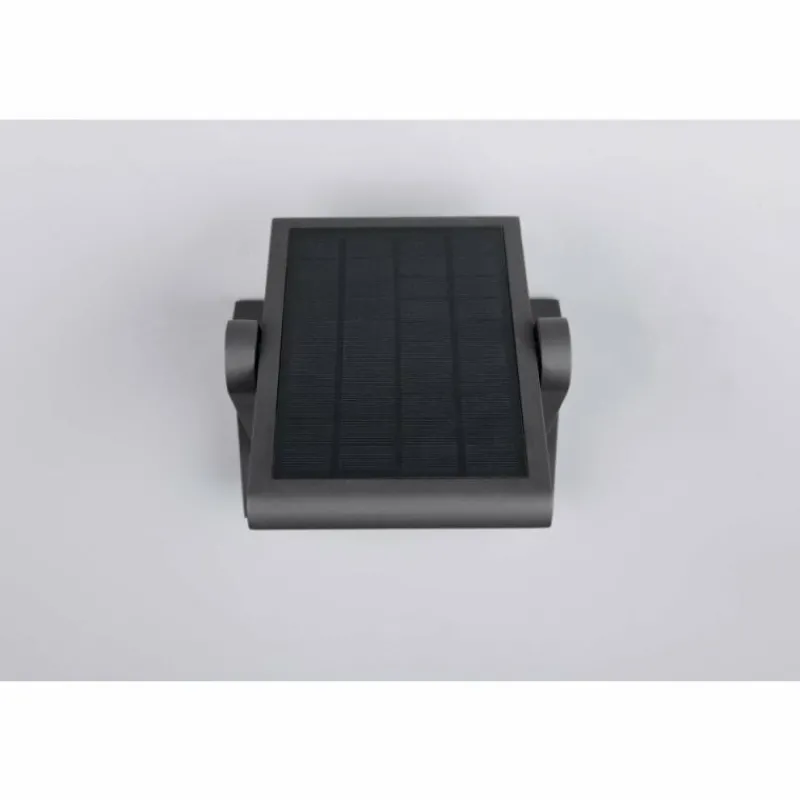 Luminaires Trio Malawi Applique murale LED Anthracite, 1 lumière, Détecteur de mouvement