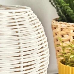 Style Boho-Chic-hofstein Malpica Lampe à poser Beige, 1 lumière