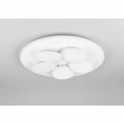 Luminaires Trio Mandala Plafonnier LED Blanc, 1 lumière, Télécommandes* Éclairage Led