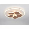 Luminaires Trio Mandala Plafonnier LED Gris, 1 lumière, Télécommandes* Éclairage Led