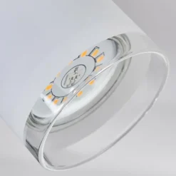 hofstein Maren Plafonnier, Spot de plafond LED Chrome, Nickel mat, 2 lumières