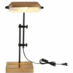 Lampes Dorées-Luminaires Globo Lighting Marid Lampe à poser Or, Noir, 1 lumière