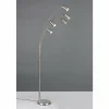 Luminaires Trio Marley Lampadaire Nickel mat, 5 lumières* Lampadaires Et Lampes Sur Pied