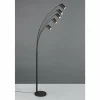 Luminaires Trio Marley Lampadaire Noir, 5 lumières* Lampadaires Et Lampes Sur Pied