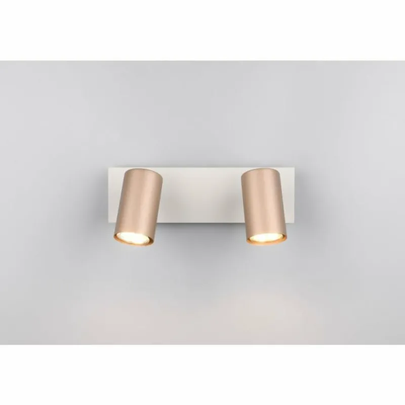 Luminaires Trio Marley Spot de plafond Brun, 2 lumières* Spots Et Projecteurs