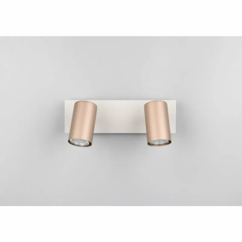 Luminaires Trio Marley Spot de plafond Brun, 2 lumières* Spots Et Projecteurs