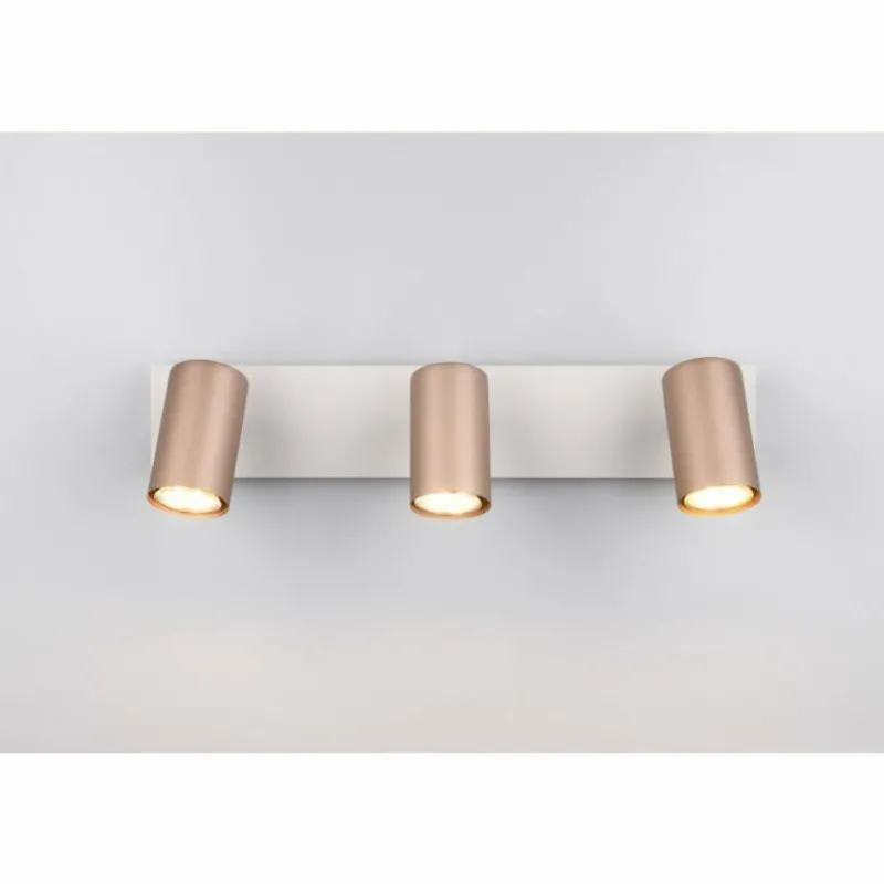 Luminaires Trio Marley Spot de plafond Brun, 3 lumières* Spots Et Projecteurs