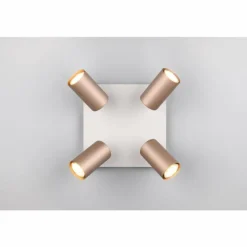 Luminaires Trio Marley Spot de plafond Brun, 4 lumières* Spots Et Projecteurs