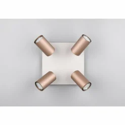 Luminaires Trio Marley Spot de plafond Brun, 4 lumières* Spots Et Projecteurs