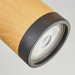 Luminaires Scandinaves-hofstein Martim Plafonnier Écru, Noir, 6 lumières