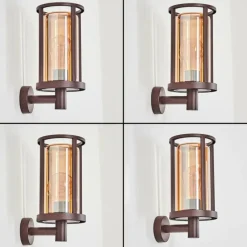 hofstein Martinha Lampe murale d´extérieur Rouille, 1 lumière