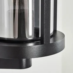 hofstein Martinha Lampe murale d´extérieur Noir, 1 lumière, Détecteur de mouvement