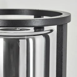 hofstein Martinha Lampe murale d´extérieur Noir, 1 lumière, Détecteur de mouvement