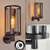 Suspension Verre Fumé-hofstein Martinha Lampe murale d´extérieur Noir, 1 lumière