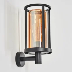 hofstein Martinha Lampe murale d´extérieur Noir, 1 lumière