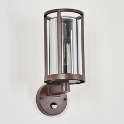 hofstein Martinha Lampe murale d´extérieur Rouille, 1 lumière, Détecteur de mouvement