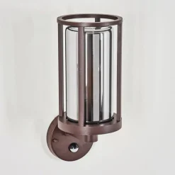 hofstein Martinha Lampe murale d´extérieur Rouille, 1 lumière, Détecteur de mouvement